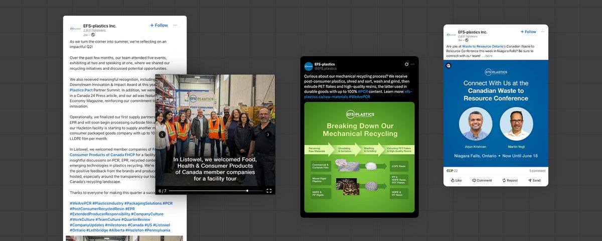 Leveraging social media to showcase industry expertise