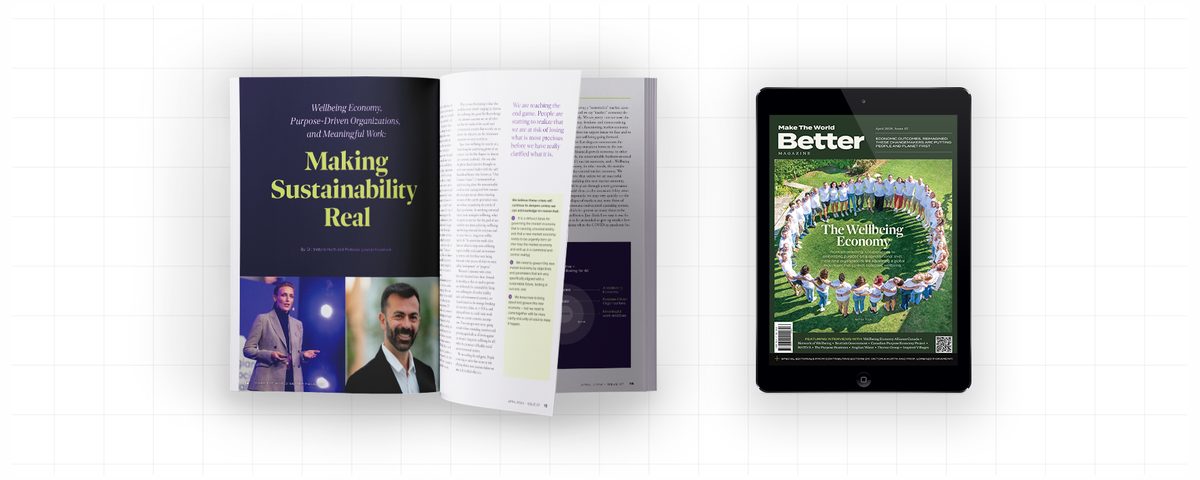 Collaborating on a special Wellbeing Economy issue