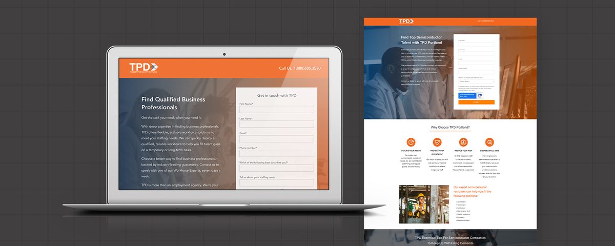 Generating new leads through continuous SEO improvements