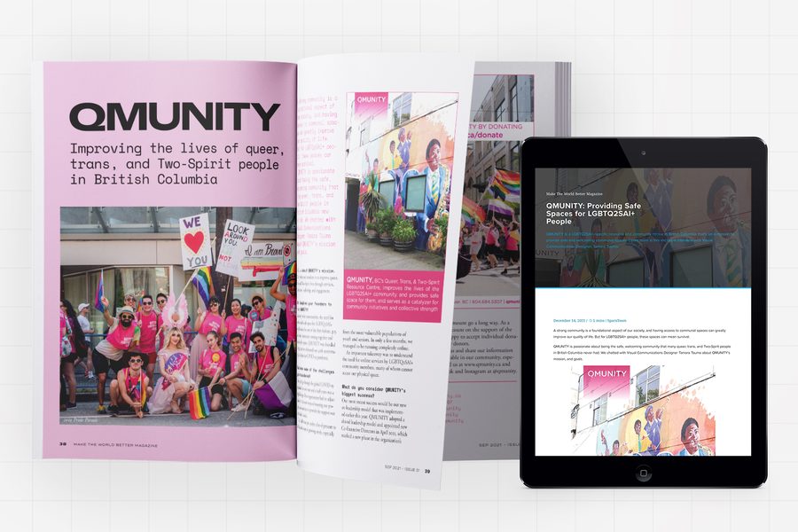QMUNITY – Providing Safe Spaces for LGBTQ2SAI+ People, blogs for Sparx’s Website