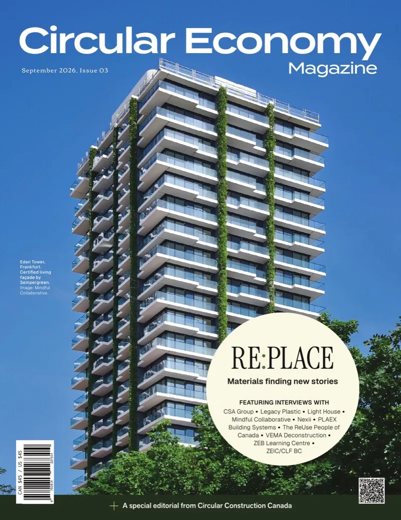Cover of Circular Economy Magazine, Issue 03: Re:Place