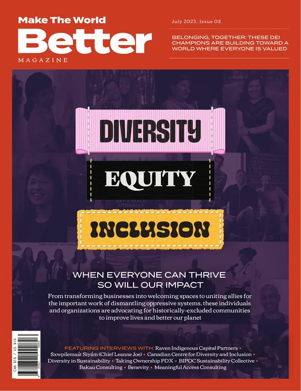 Cover of Issue 05, Diversity, Equity, Inclusion