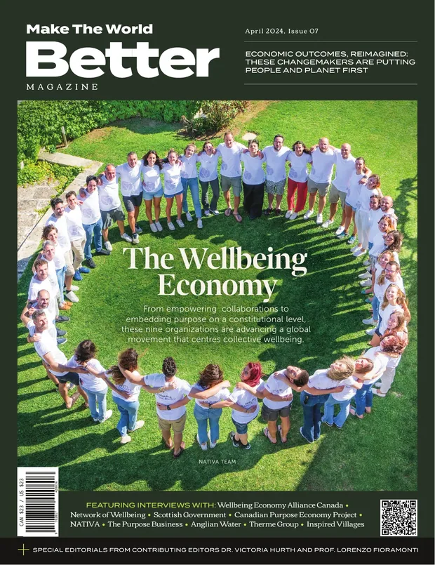 Cover of Issue 07, The Wellbeing Economy