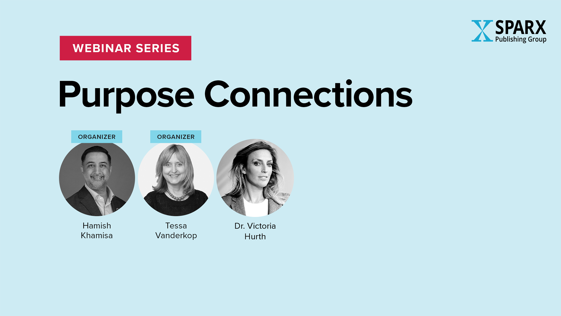 Headshots of the webinar participants